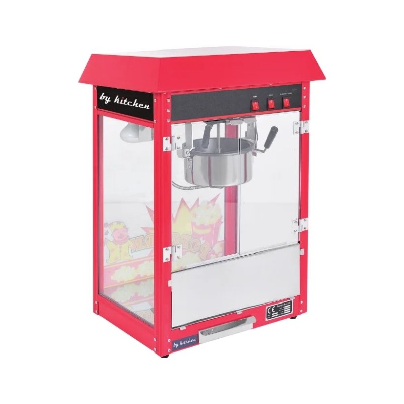 By Kitchen DPM-B Set Üstü Patlamış Mısır (Popcorn) Makinesi - Kırmızı